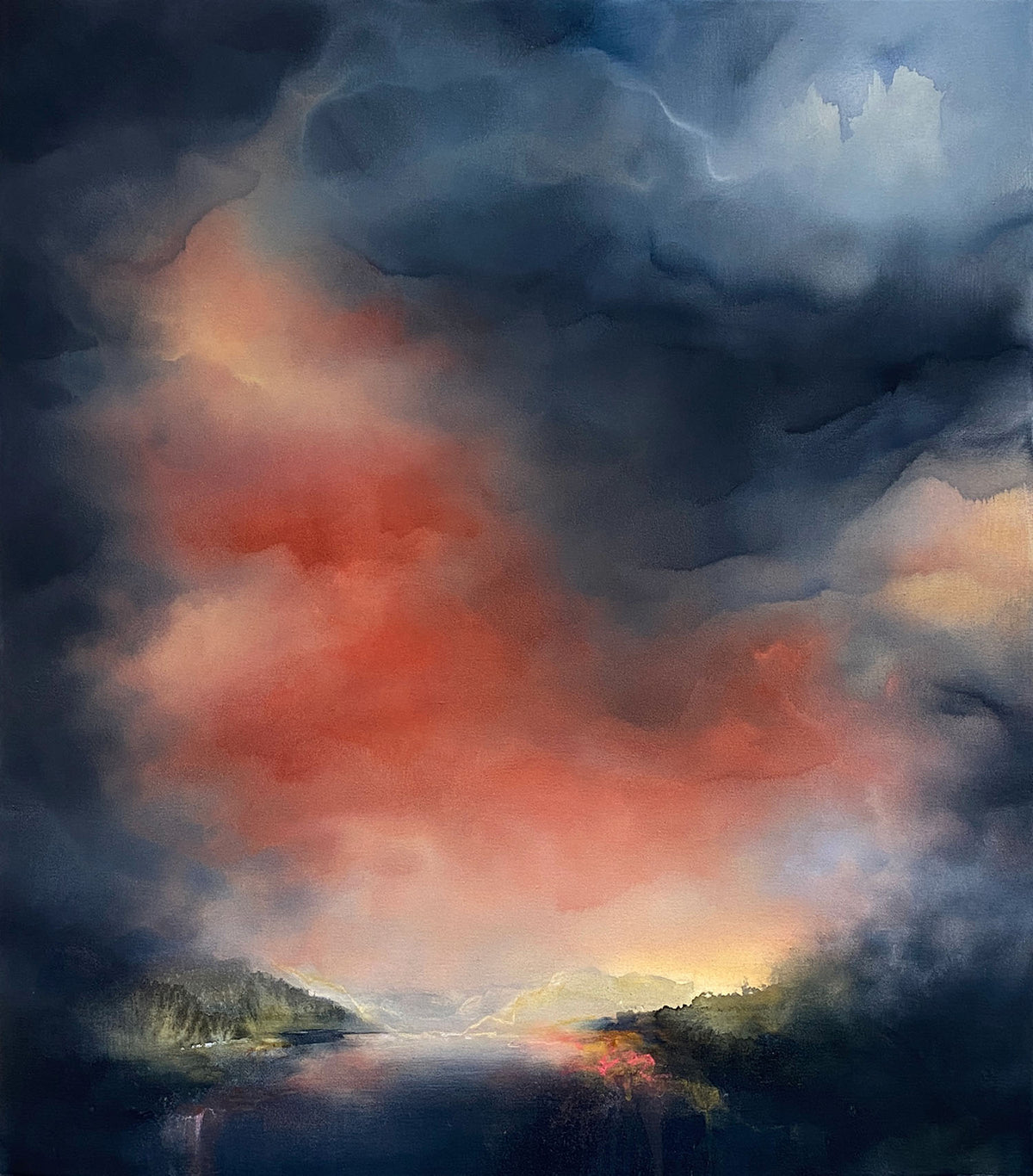 The Sound Of Light Singing, 66cm x 58cm - ✨AVAIL THROUGH ASPIRE GALLERY✨