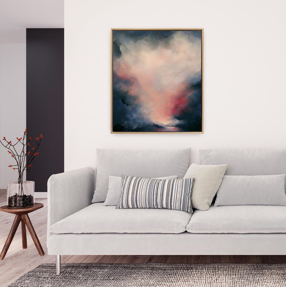 The Unfolding, 66cm x 58cm