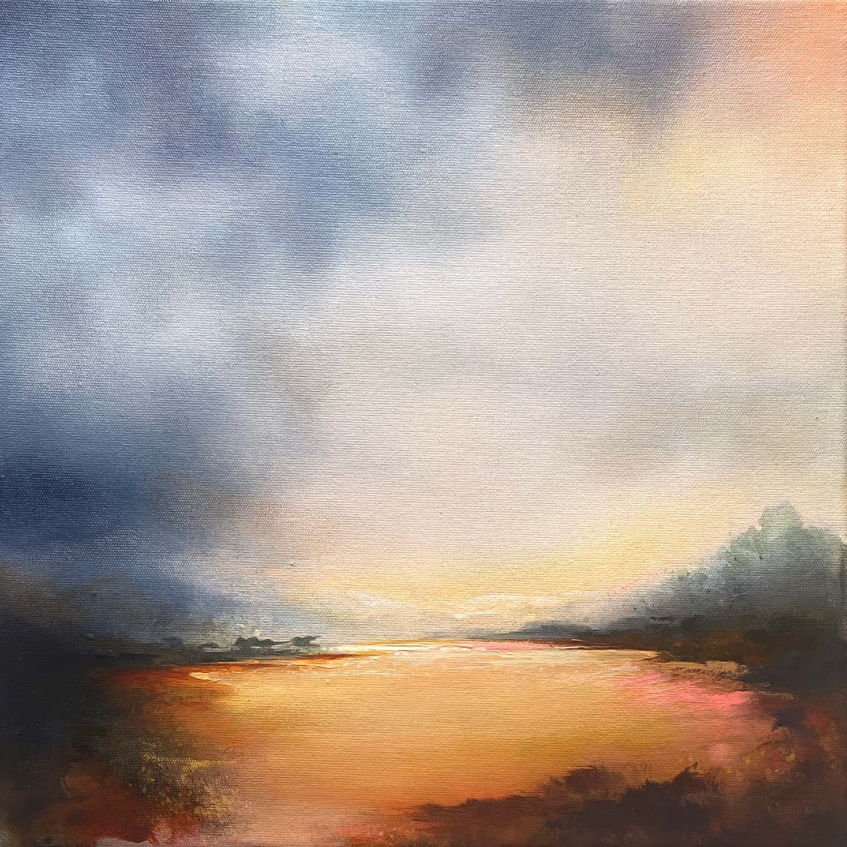The Valley Knows Autumn Before We Do, 30cm x 30cm $450 BUY NOW THROUGH BLUETHUMB GALLERY
