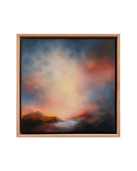 The Evening Fell Into Blue, 30cm x 30cm ✨RESERVED FOR ONLINE AUCTION✨