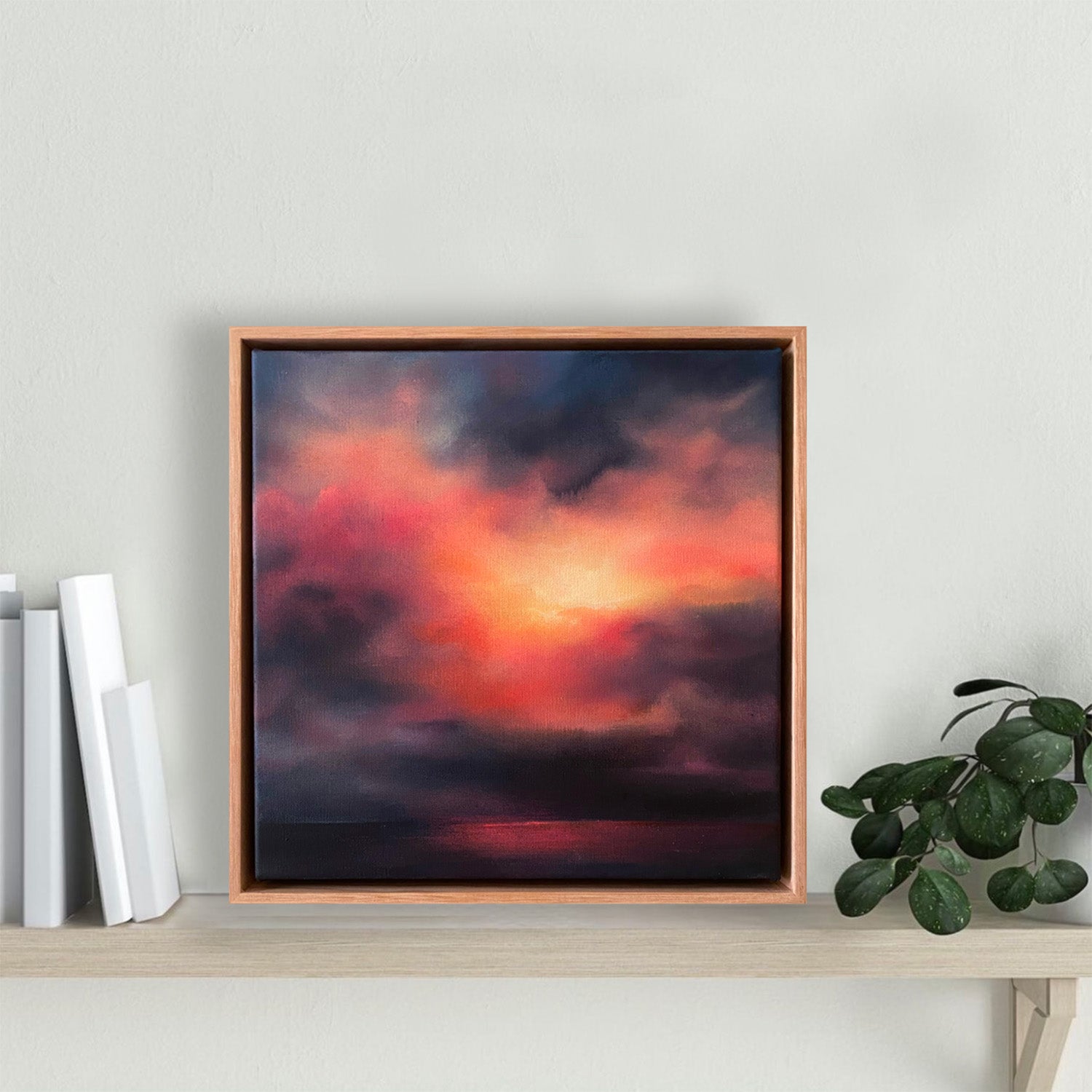 The Glow In Her Heart Was A Story To Tell, 30cm x 30cm