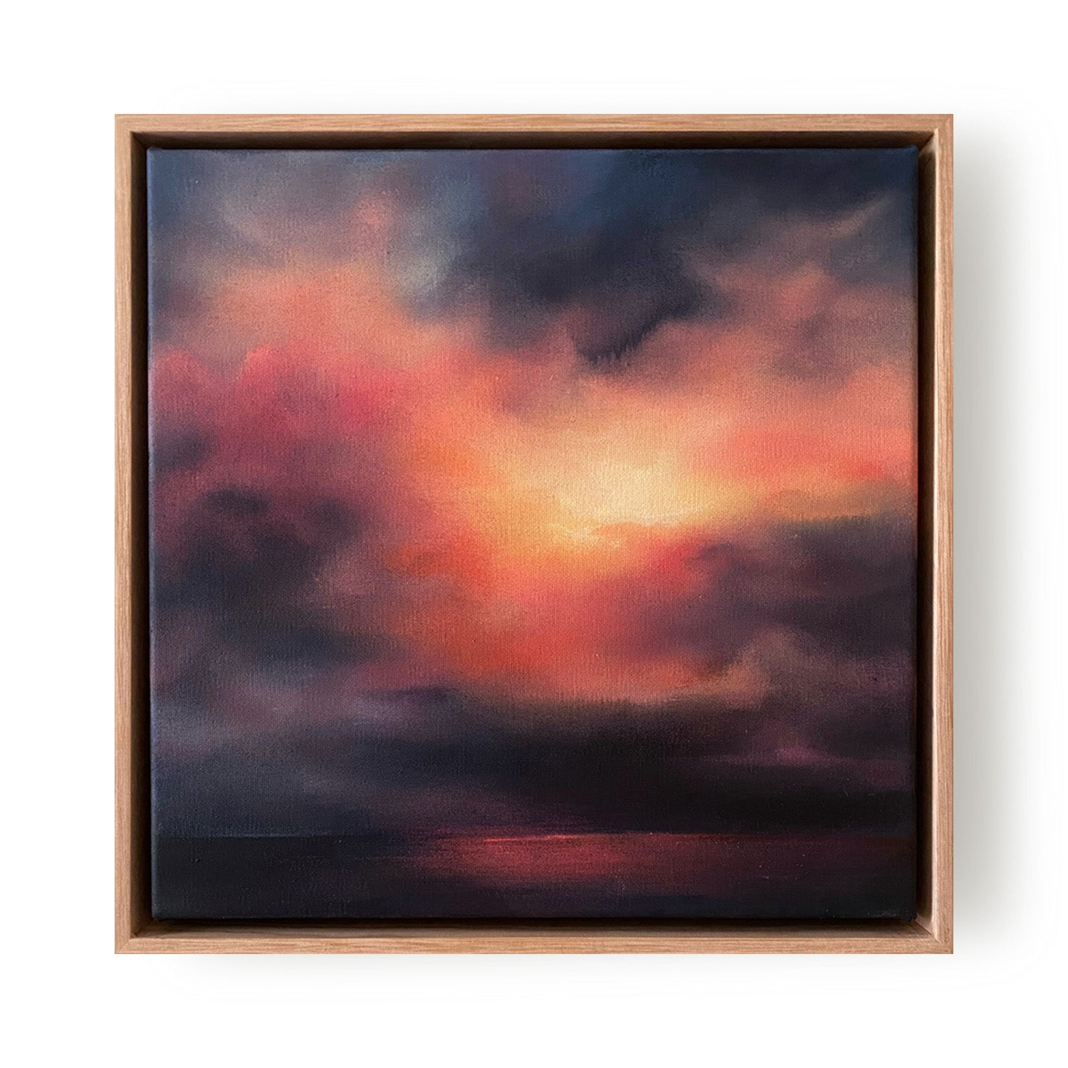 The Glow In Her Heart Was A Story To Tell, 30cm x 30cm