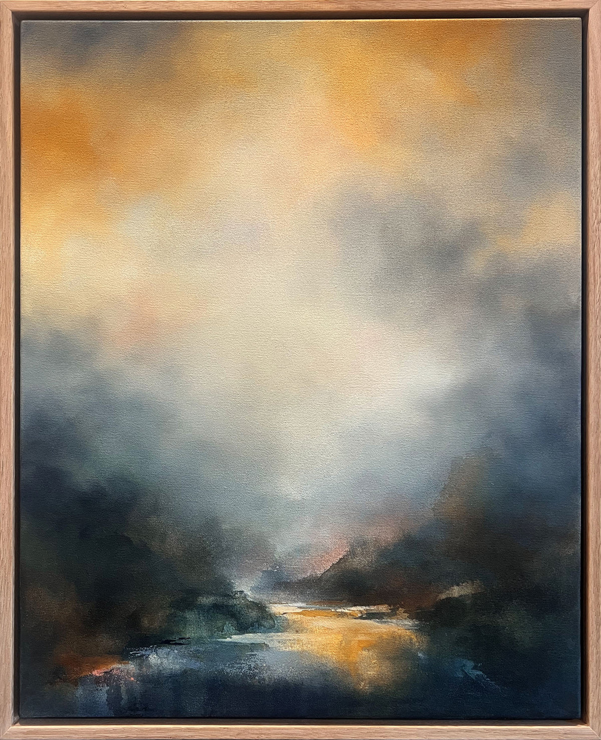 The Golden Glorious Scattering, 50cm x 70cm ✨BUY NOW AT BRUNSWICK STREET GALLERY✨