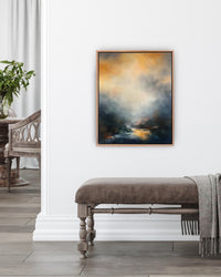 The Golden Glorious Scattering, 50cm x 70cm ✨BUY NOW AT BRUNSWICK STREET GALLERY✨