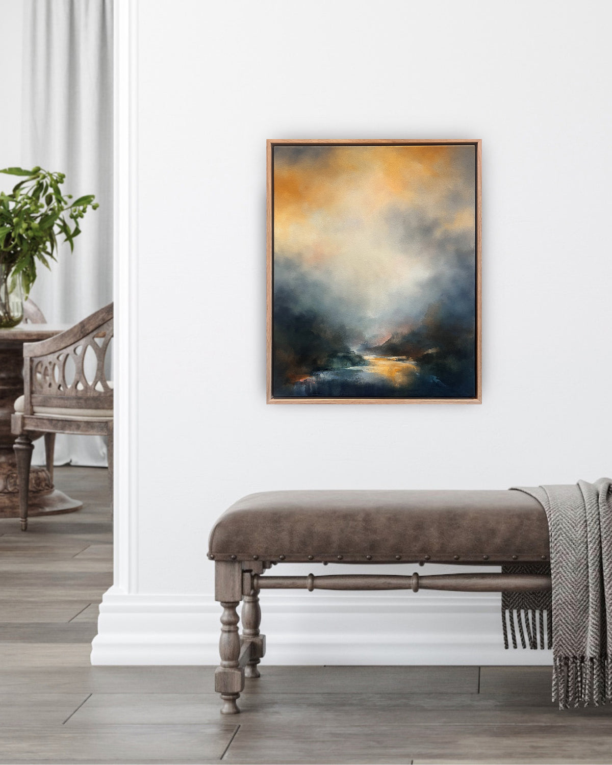 The Golden Glorious Scattering, 50cm x 70cm ✨BUY NOW AT BRUNSWICK STREET GALLERY✨