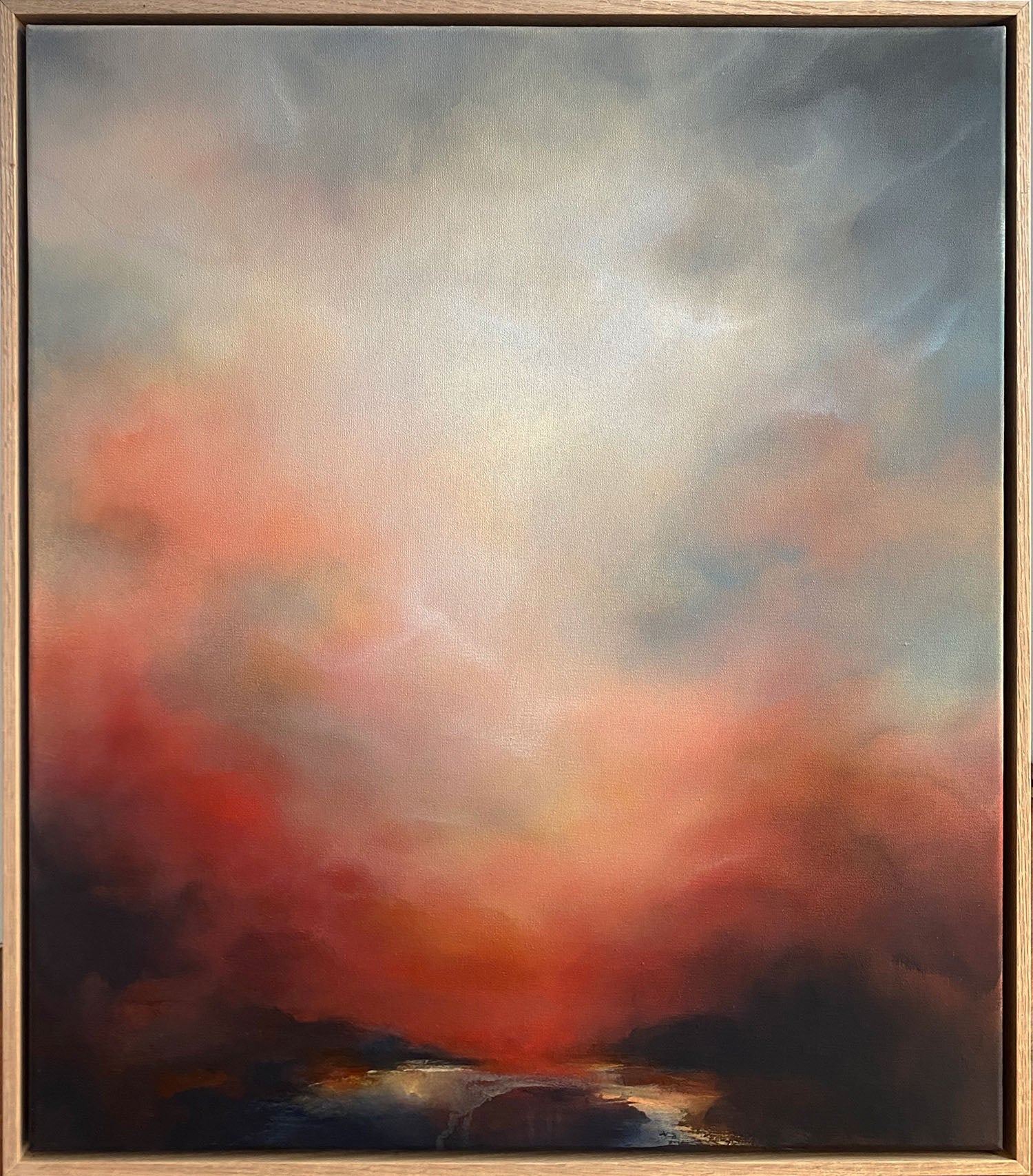 The Light She Leaves Behind, 66cm x 58cm