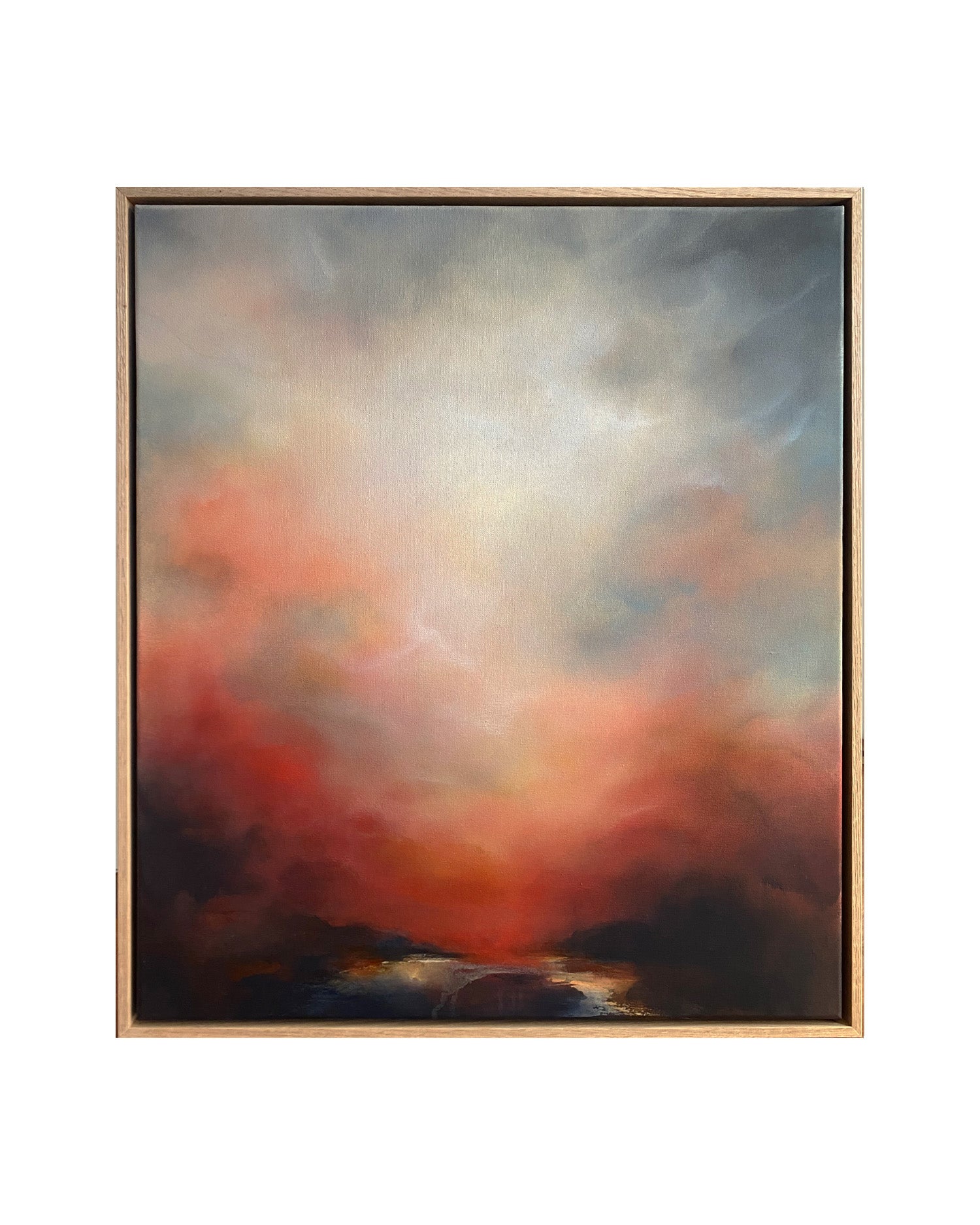 The Light She Leaves Behind, 66cm x 58cm