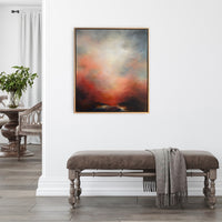 The Light She Leaves Behind, 66cm x 58cm