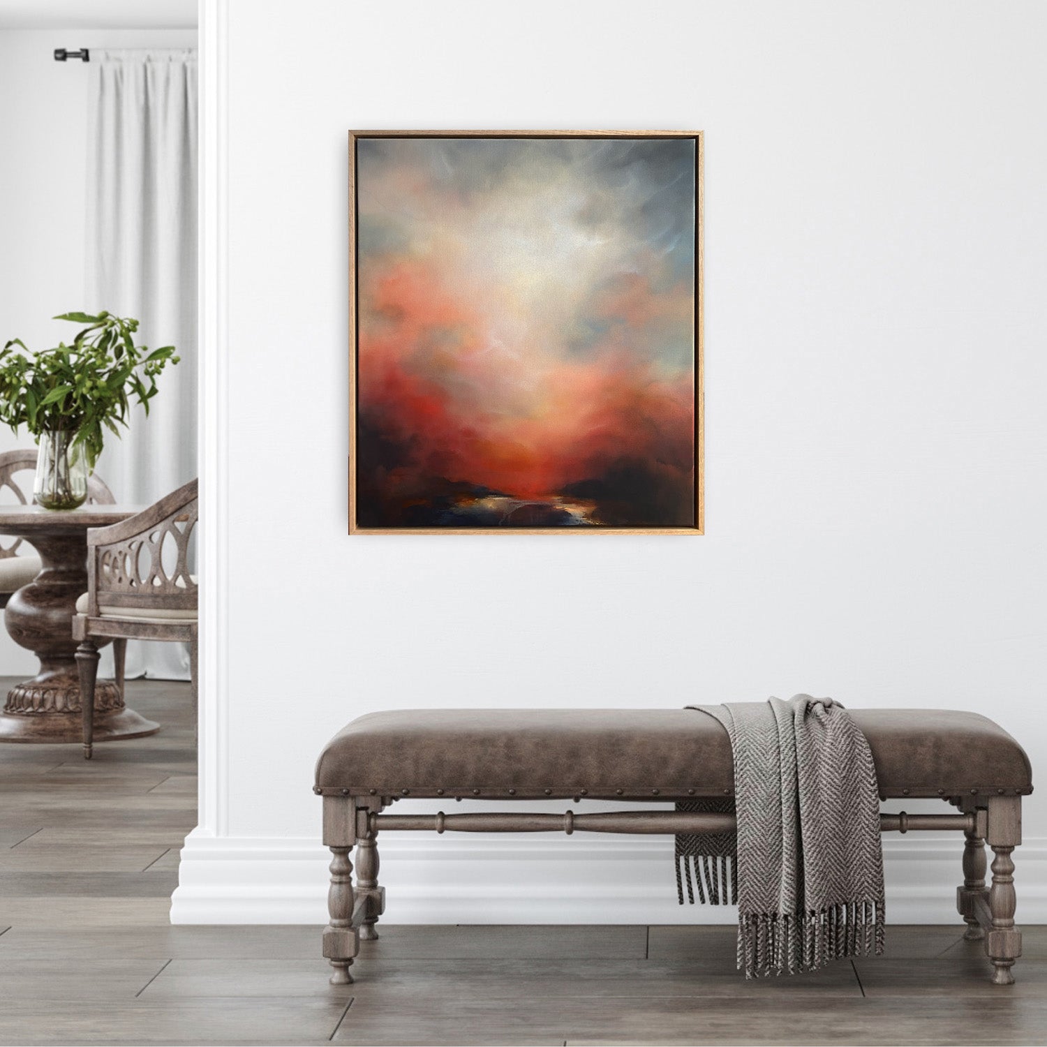 The Light She Leaves Behind, 66cm x 58cm