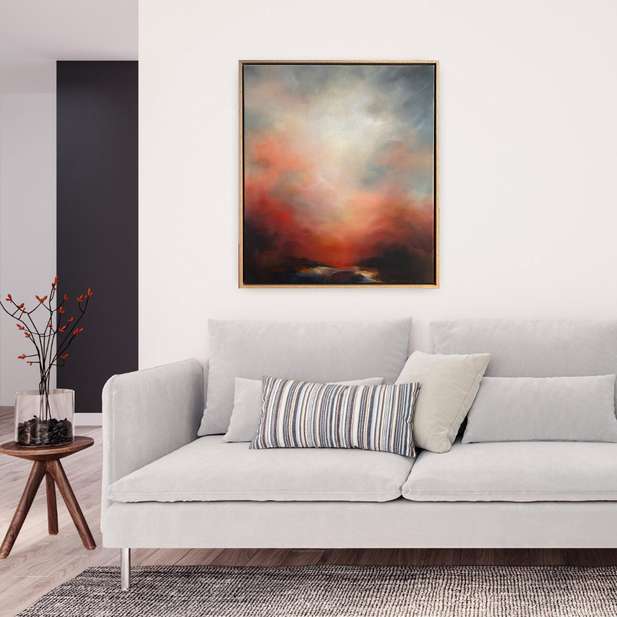 The Light She Leaves Behind, 66cm x 58cm
