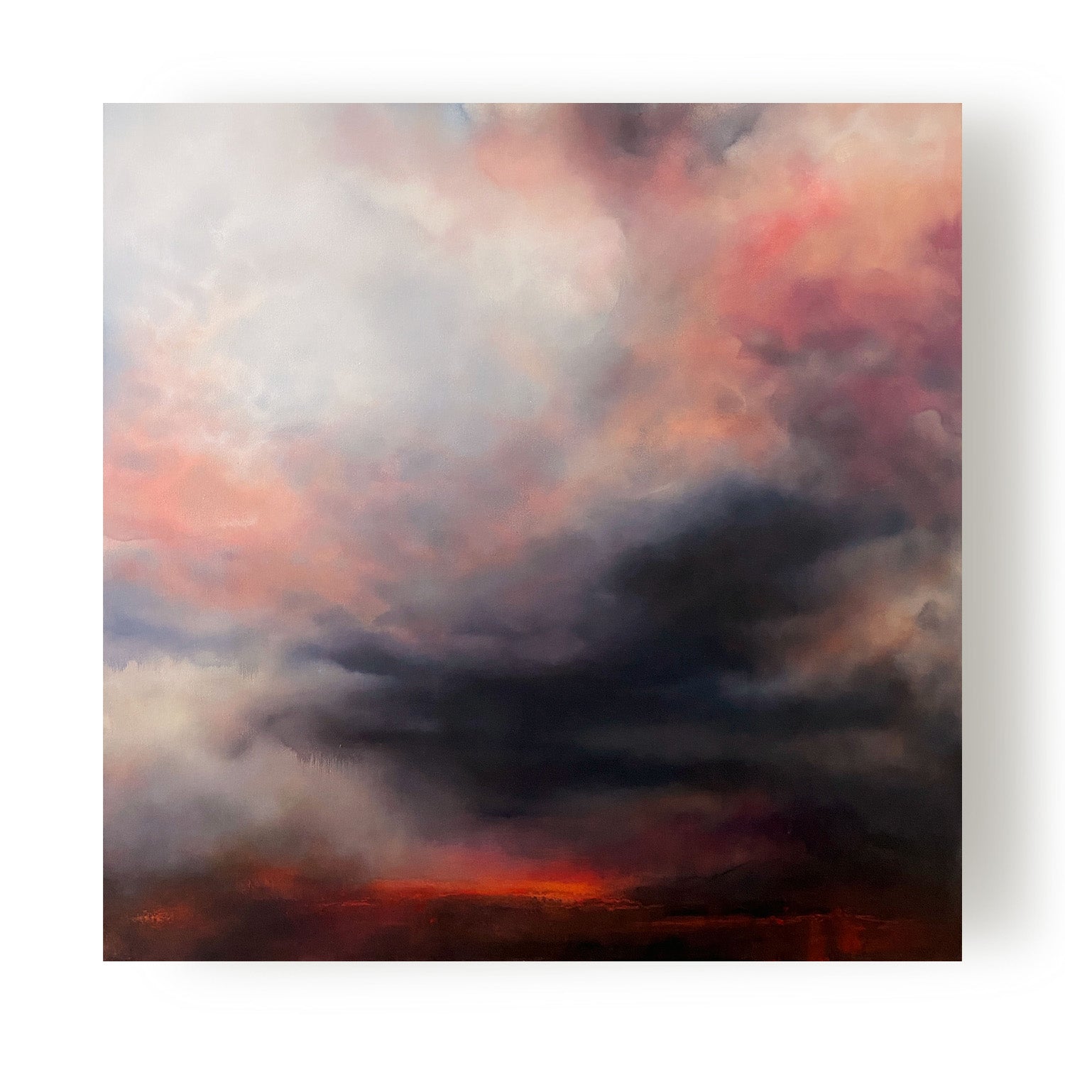 The Light That Dances Through The Storm, 100cm x 100cm $1500 BUY NOW THROUGH BLUETHUMB GALLERY