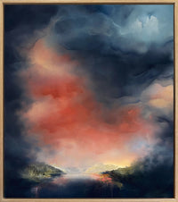 The Sound Of Light Singing, 66cm x 58cm