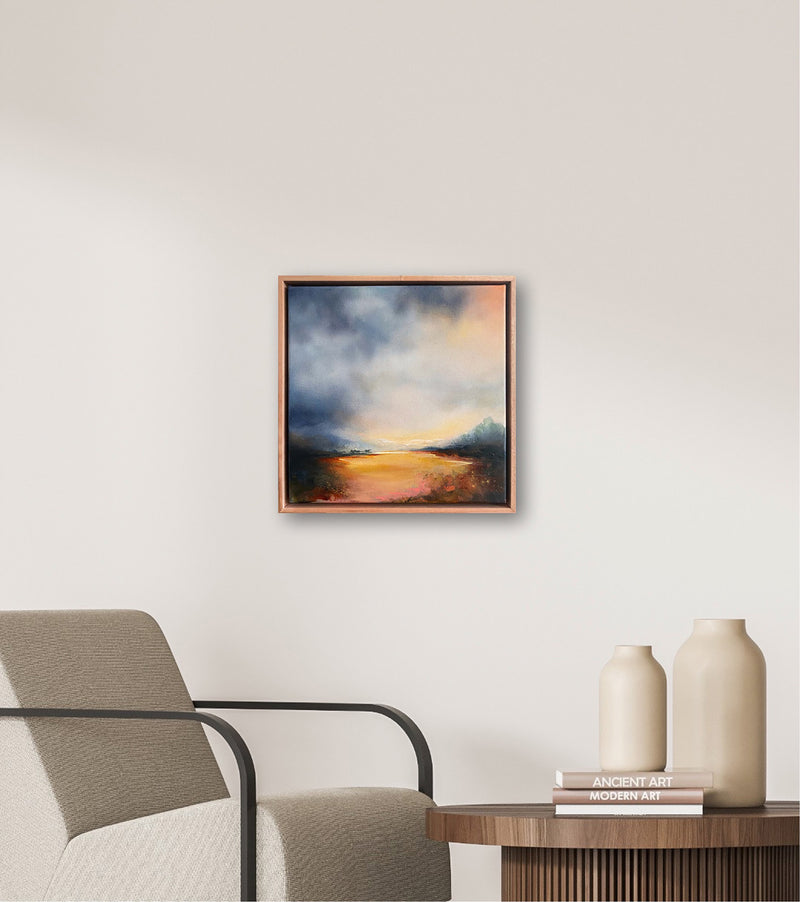 The Valley Knows Autumn Before We Do, 30cm x 30cm, $450, BUY NOW THROUGH ART SHOW