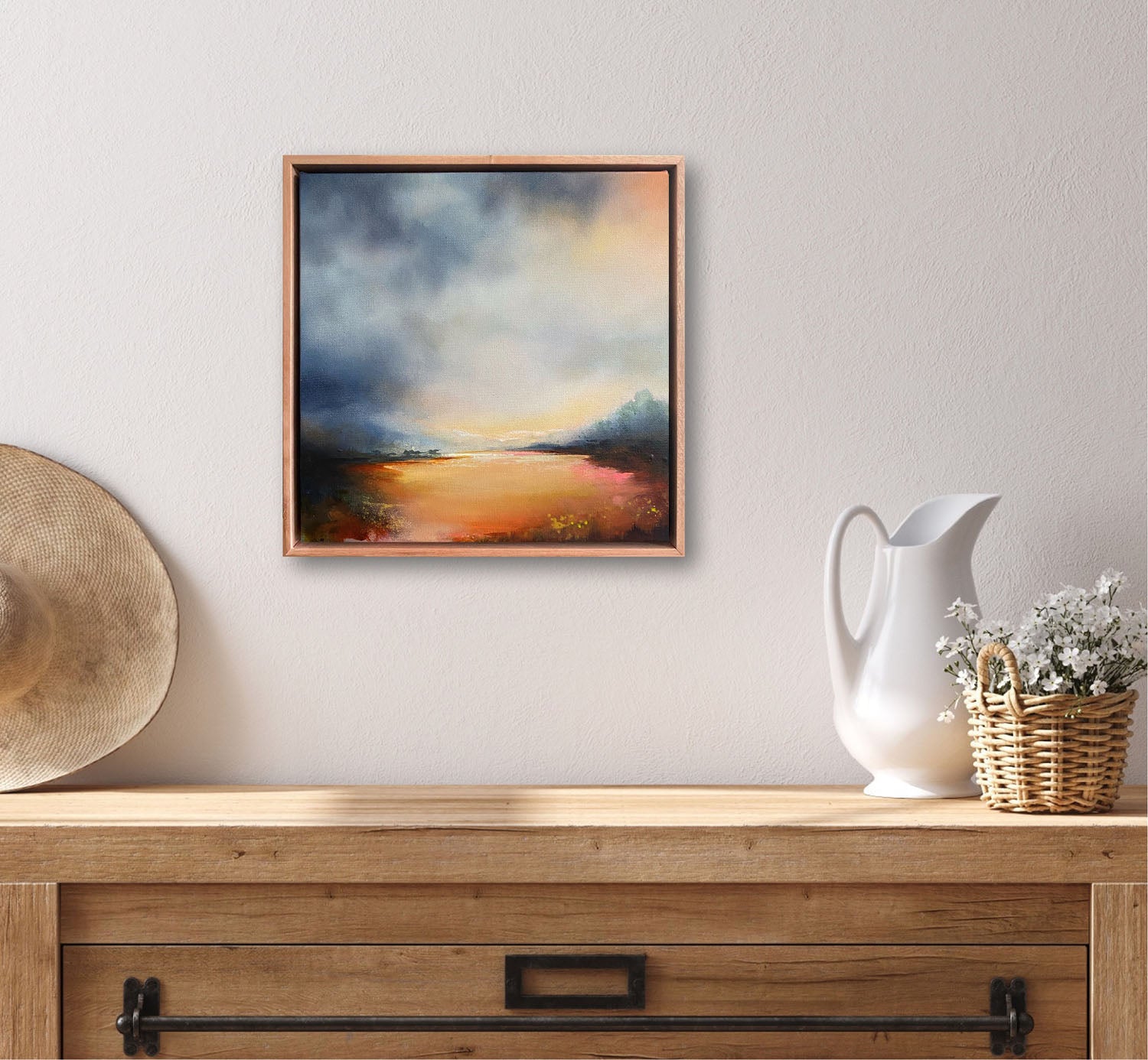 The Valley Knows Autumn Before We Do, 30cm x 30cm, $450, BUY NOW THROUGH ART SHOW