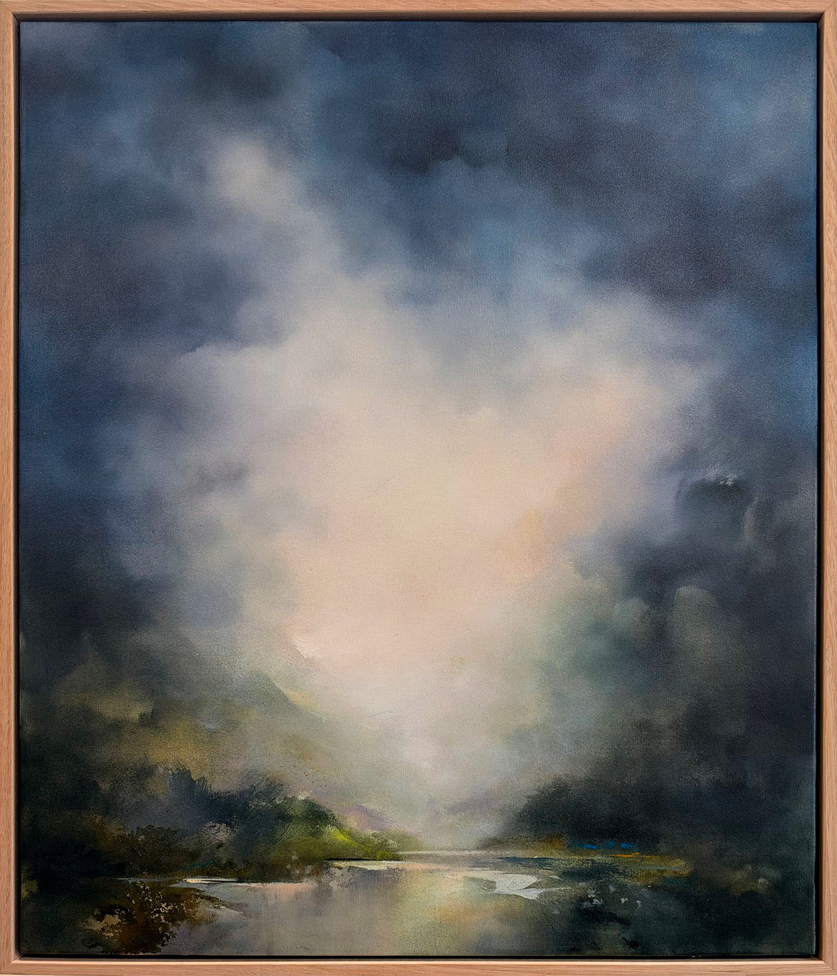 Through An Ocean Sky, 70cm x 60cm ✨BUY NOW AT ASPIRE GALLERY✨