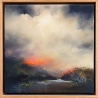 Up River, Where The Colours Go, 30cm x 30cm