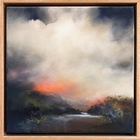 Up River, Where The Colours Go, 30cm x 30cm