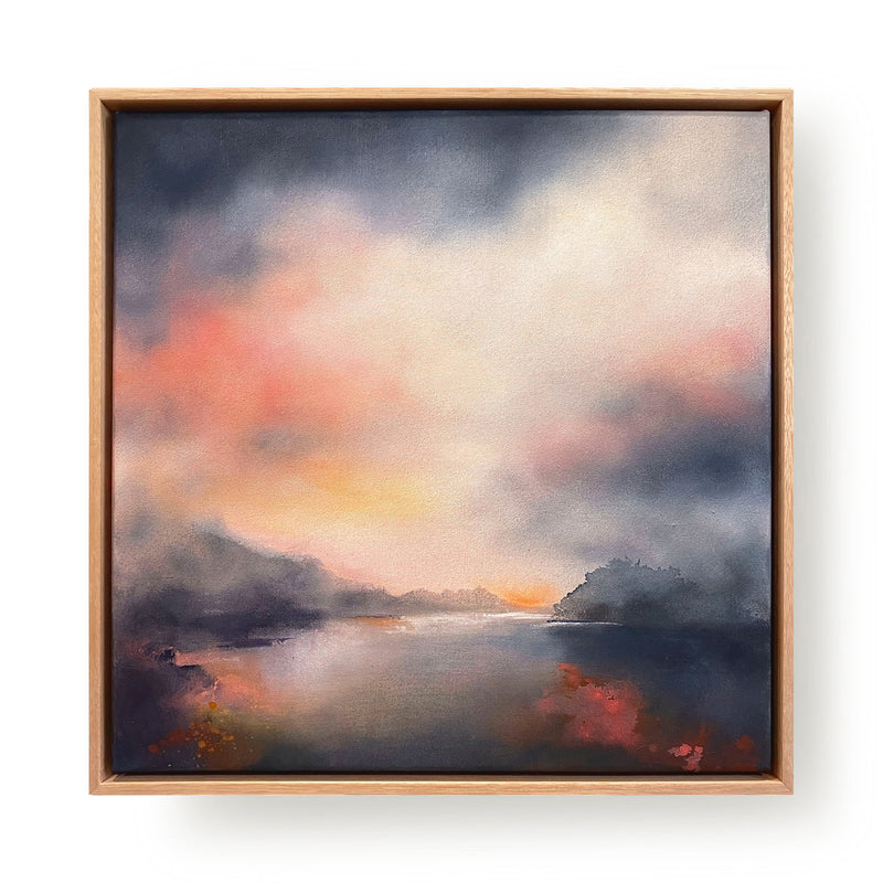 Waiting For The Night To Come, 40cm x 40cm