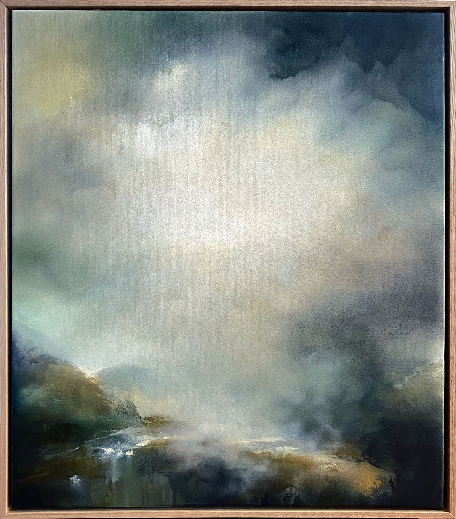 Walking Barefoot Through The Garden, 66cm x 58cm