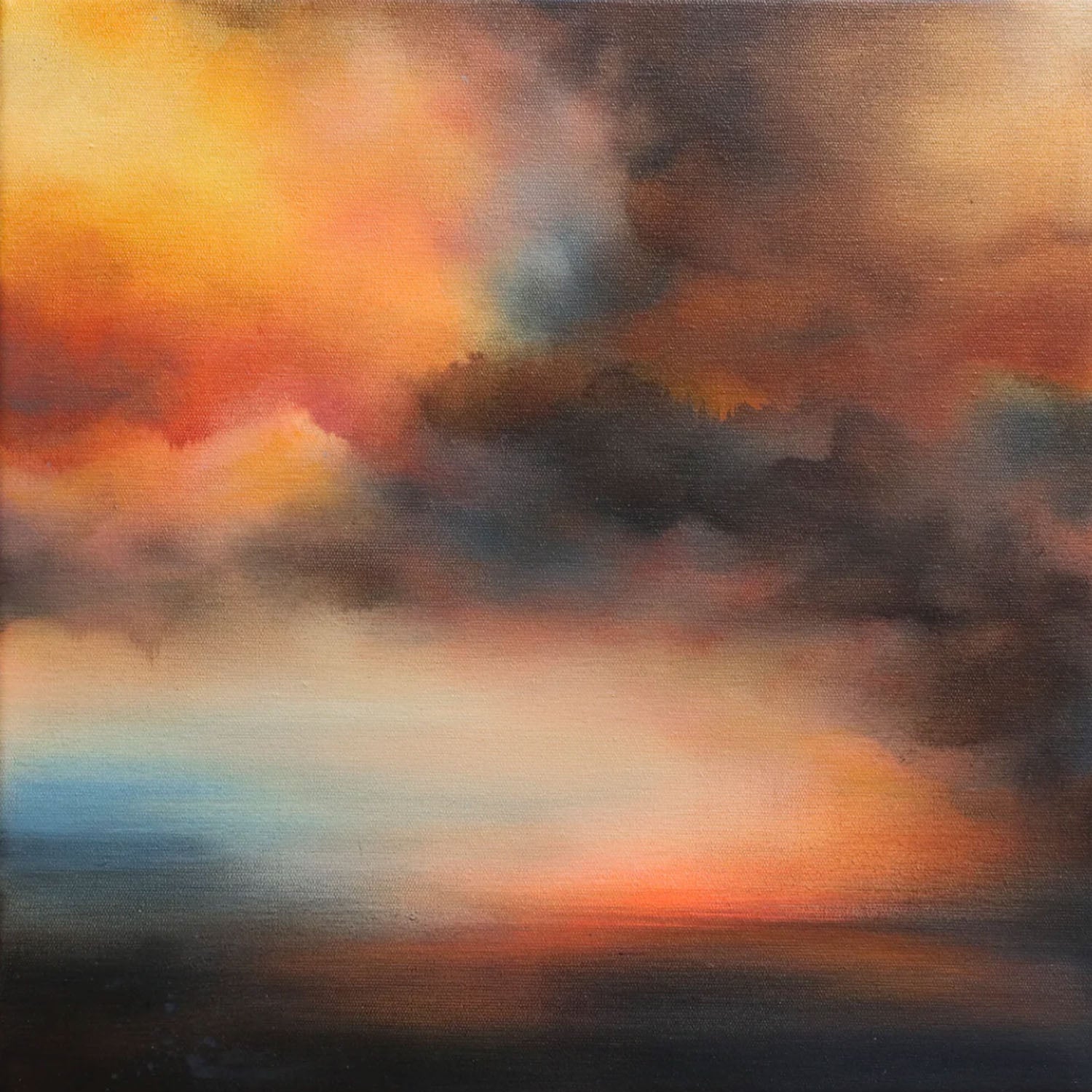 We Met In The Clouds, 30cm x 30cm ✨AVAIL THROUGH BRUNSWICK STREET GALLERY✨