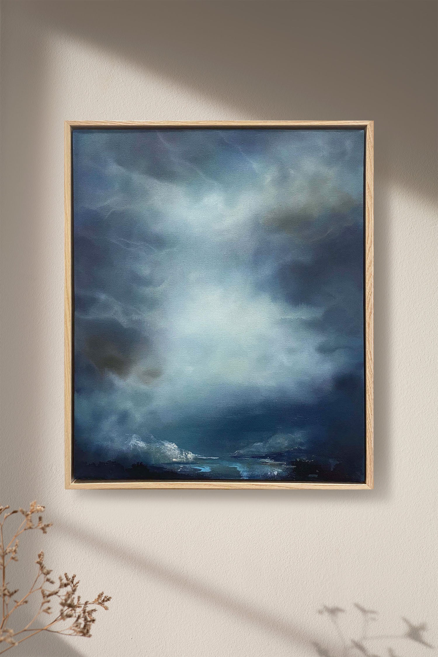 Winter Sea Drift, 60cm x 50cm