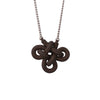Charmed knot necklaces - stainless steel